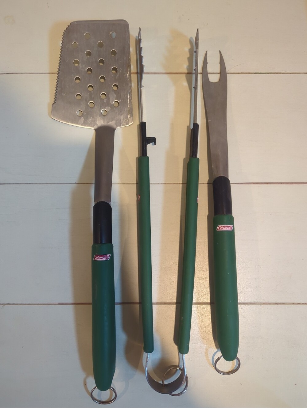 Coleman 3 Piece BBQ Set - Spatula, Tongs, Fork